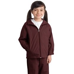 Sport-Tek® Youth Hooded Raglan Jacket