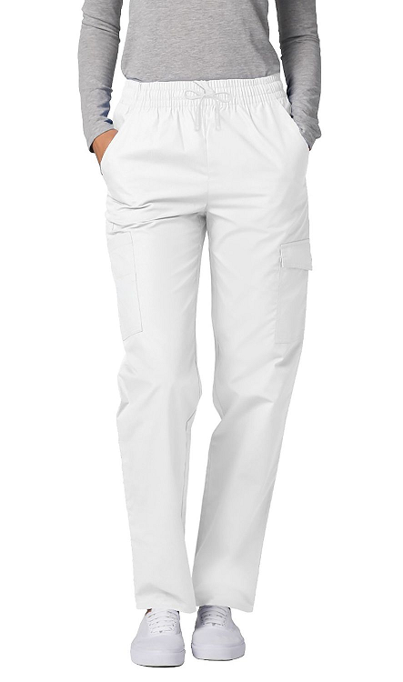 Adar Women's Multipocket Cargo Scrub Pants