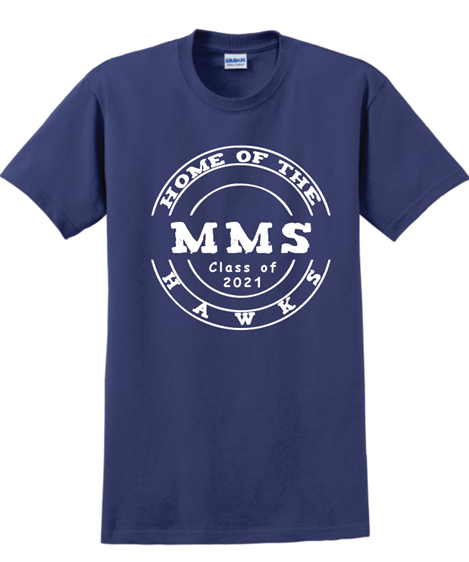 Marlboro Class of 2021 Adult T-shirts