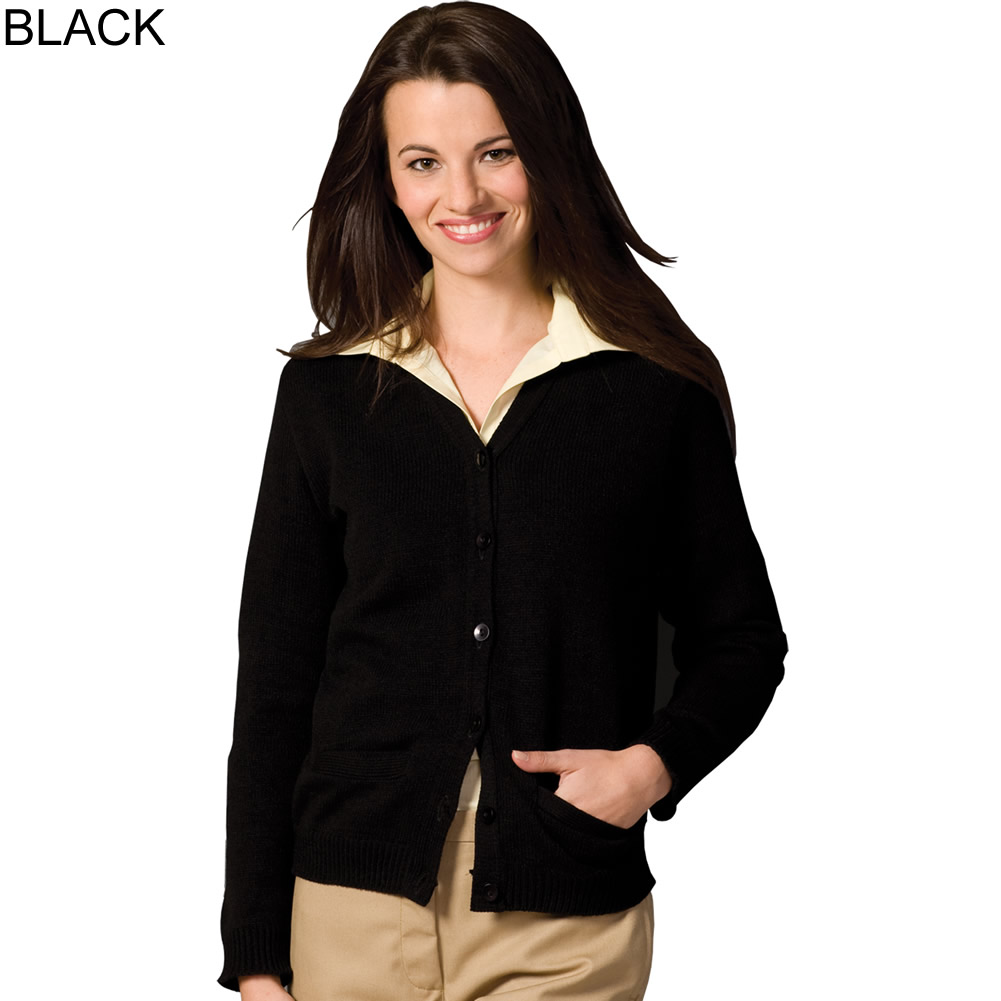 V-Neck Cardigan Sweater