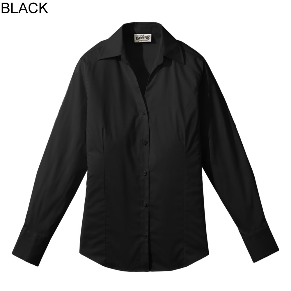 Long Sleeve Stretch Blouse