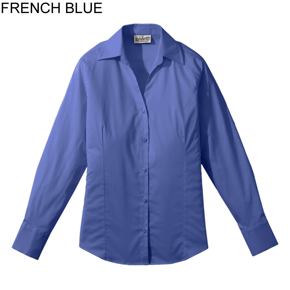 Long Sleeve Stretch Blouse