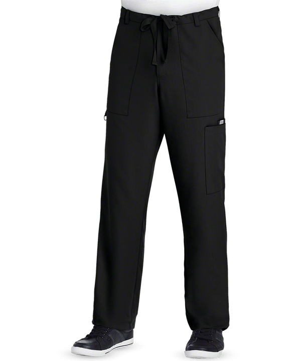 Grey's Anatomy Scrubs Men's Utility 6-Pocket Drawstring Pants