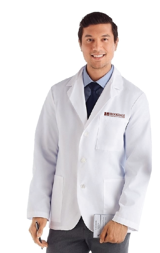 Fundamentals by META Labwear Men's 3-Pocket Consultation Lab Coat