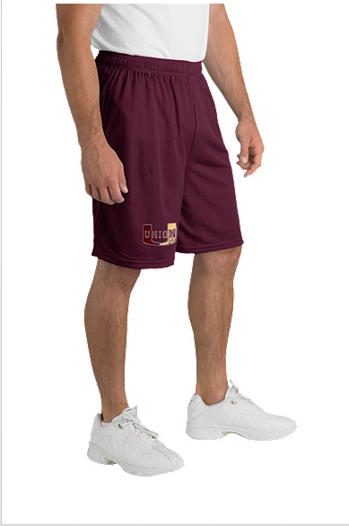 Closed Diamond Mesh Basketball Short