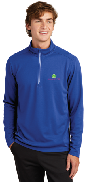 Queens LI Sport-Tek® Sport-Wick® Textured 1/4-Zip Pullover