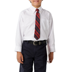 Youth Long Sleeve Oxford